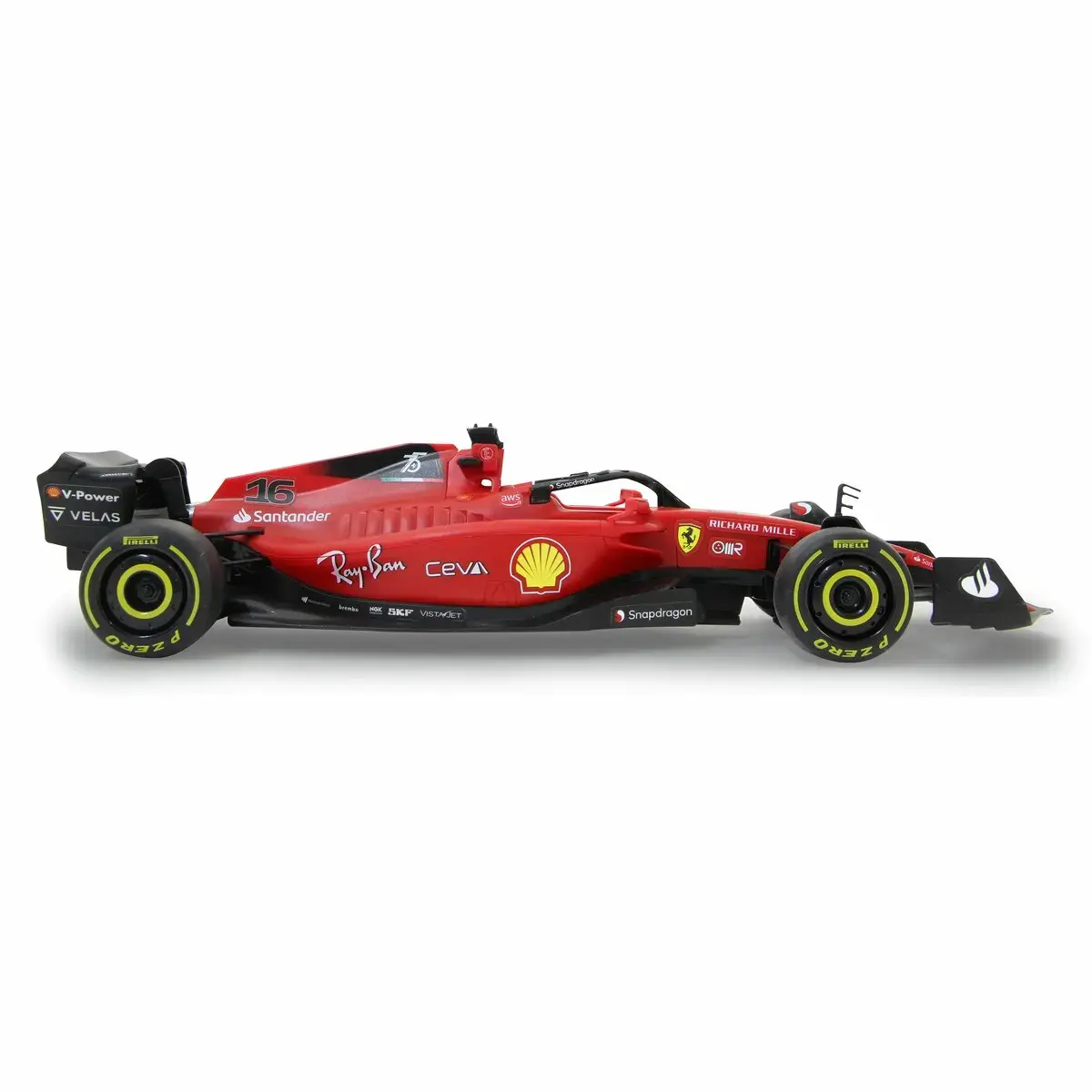 Jamara Ferrari F1-75 RC Sport Car Model 1:18 Photo 10