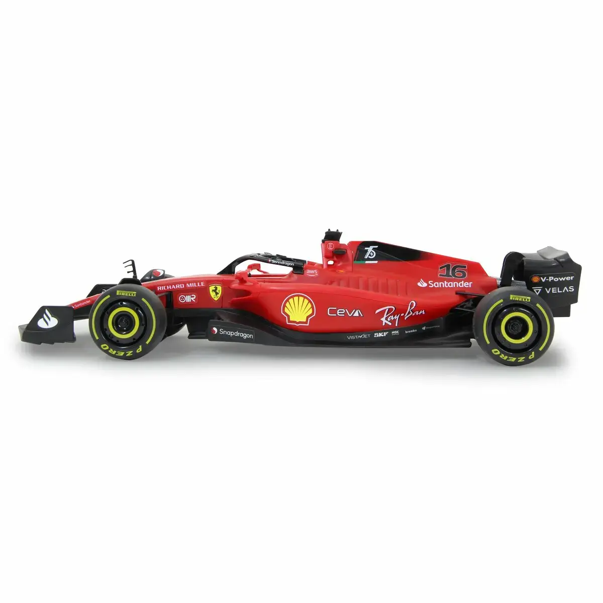 Jamara Ferrari F1-75 RC Sport Car Model 1:18 Photo 11