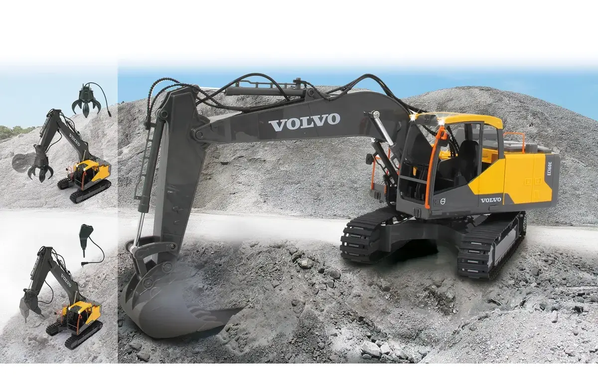 Jamara Volvo EC160E tālvadības ekskavators Photo 16