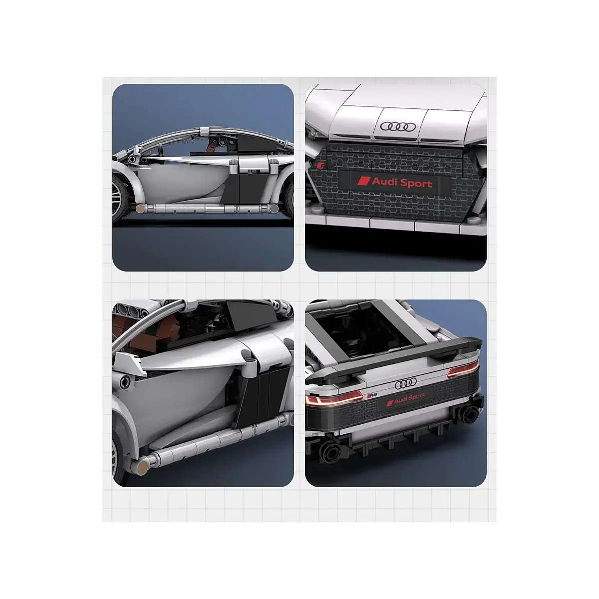 Радиоуправляемая модель Jamara Audi R8 Coupé 1:14 Photo 8