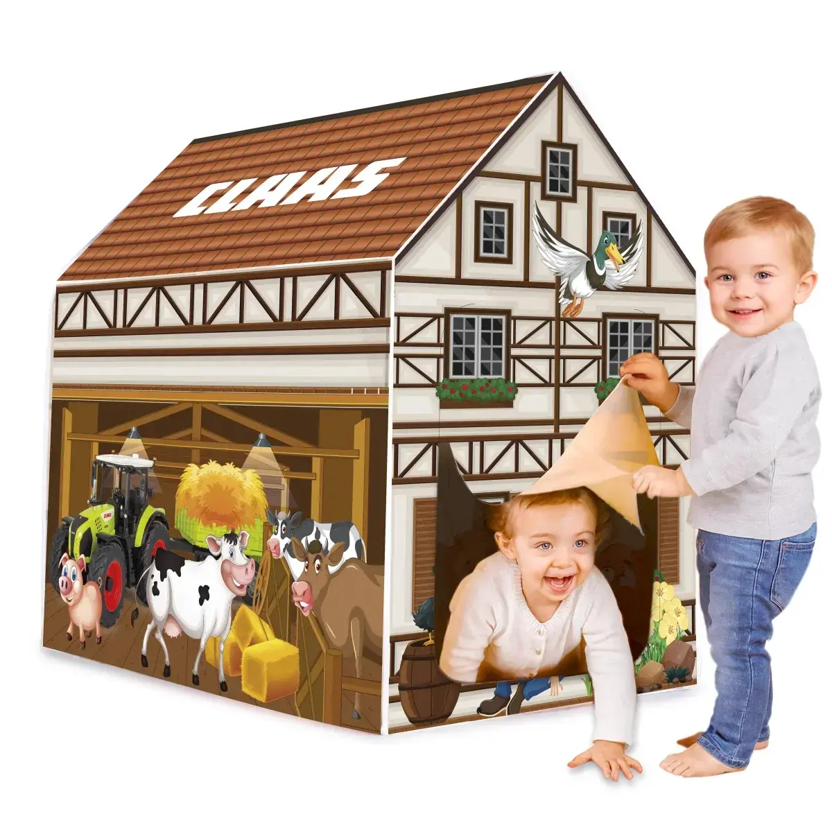 Игровой домик Jamara Claas Playhouse Farm Photo 2