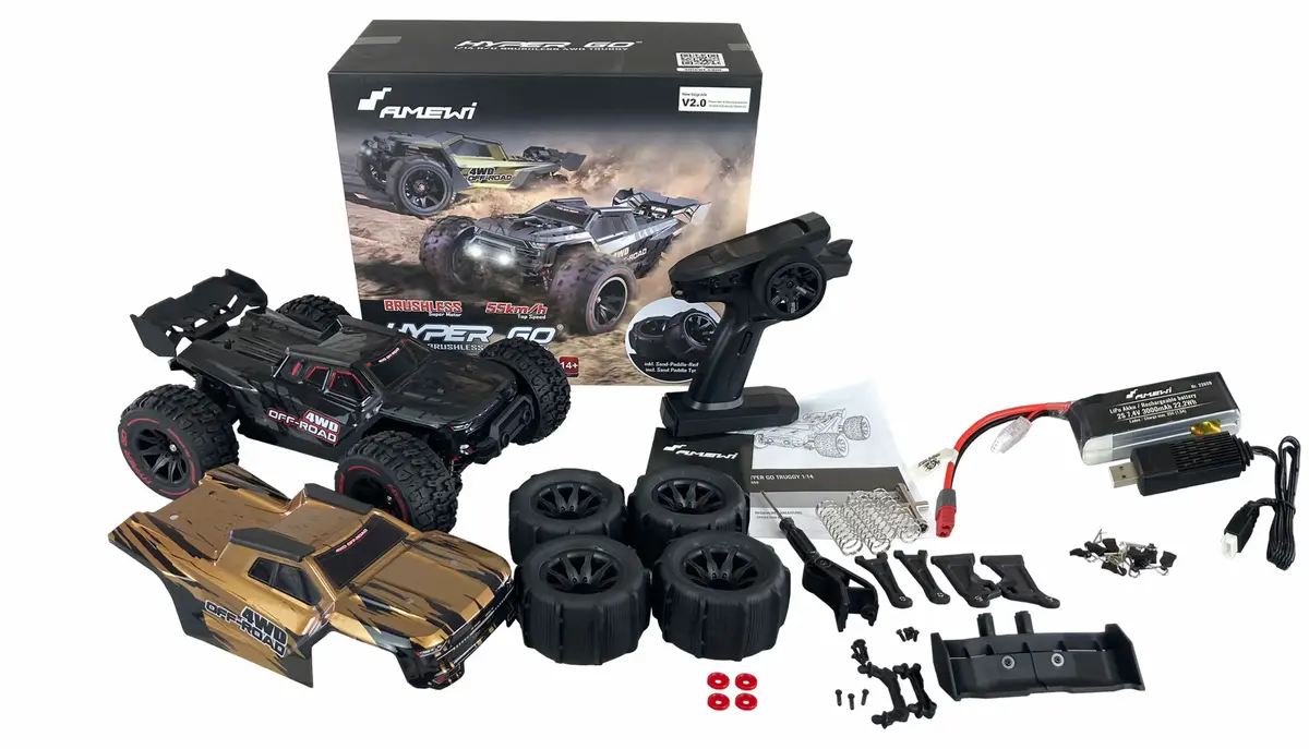 Amewi Hyper GO RC Truggy 1:14 tālvadības modelis Photo 2