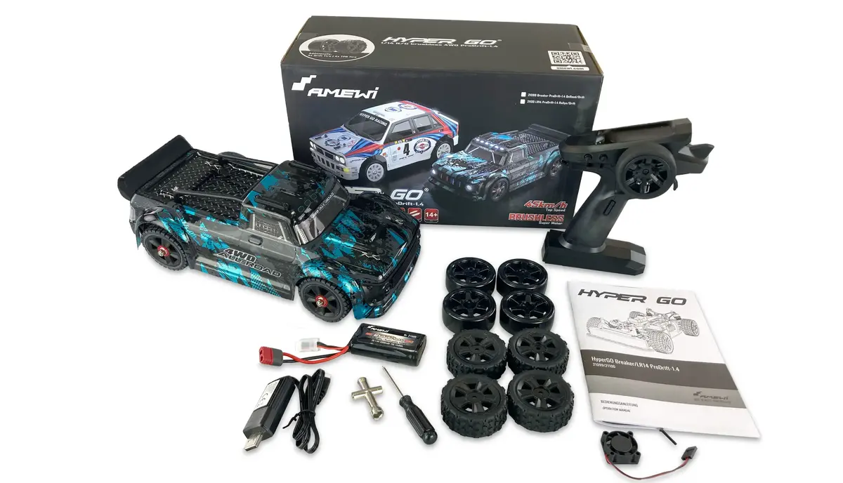 Amewi Hyper Go Breaker Prodrift 1.4 RC automašīna Photo 2