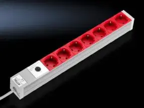 Сетевой фильтр Rittal DK 7240.260, 7 розеток, кабель 2 м