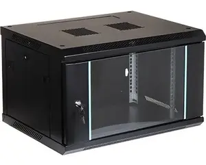 Настенный телекоммуникационный шкаф Eprado EPRADO-R19-6U/450-BLUE 19 дюймов 6U 450 мм