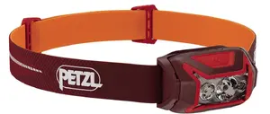 Налобный фонарь Petzl Actik Core, LED, 100 лм, USB-аккумулятор, красный