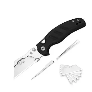 Kizer C01C Uti 1 Folding Knife with G10 Handle and 5Cr15MoV Steel Blade