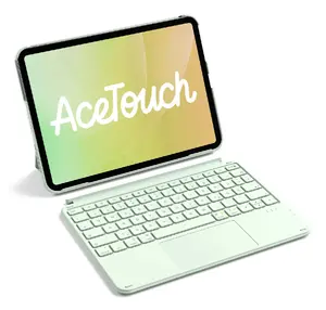 Inateck KB04122 Folio Keyboard Case for 11-inch iPad, Green