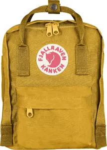 Mugursoma Fjällräven Kånken Mini, smilšu krāsā, Vinylon