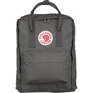 Fjällräven Kånken mugursoma pelēkā krāsā no vinilona un polipropilēna