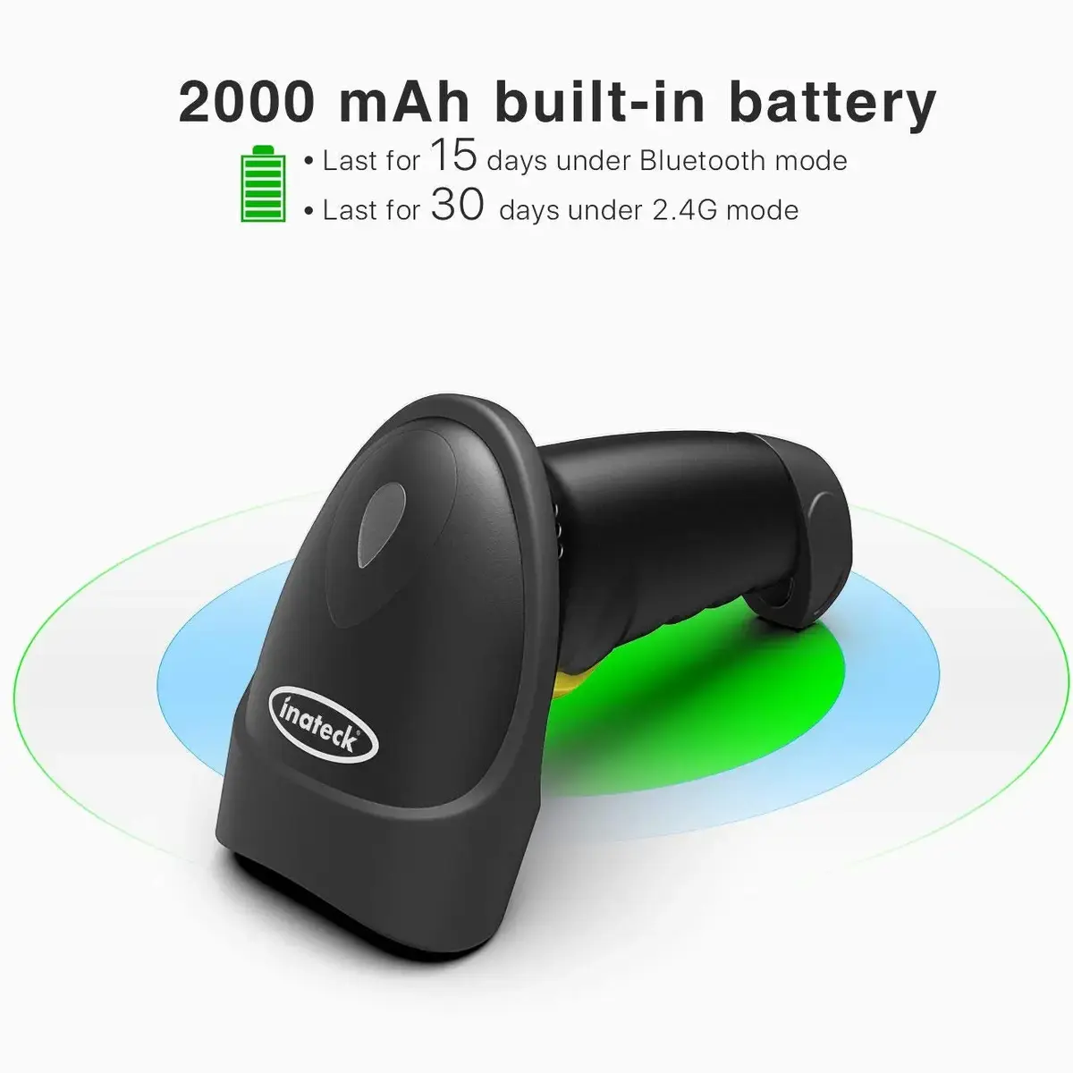 Inateck BCST-50 Handheld 1D/2D Wireless Barcode Scanner Photo 6