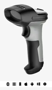 Inateck BCST-70 Handheld 1D Laser Barcode Scanner, Wireless Bluetooth and USB