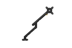 BakkerElkhuizen BE Flexible Single Monitor Arm, Black, 17-35 inch, VESA 75x75-100x100 mm