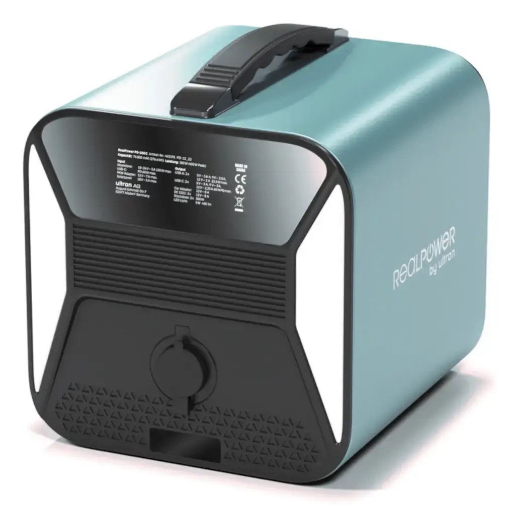 RealPower PS-300C pārnēsājamā elektrostacija 300W Photo 3