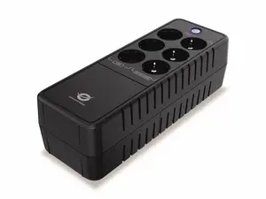 Conceptronic ZEUS09E Standby UPS 850VA 490W with 6 Schuko Outlets
