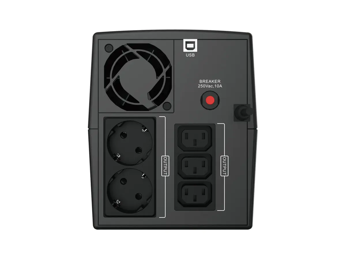 Conceptronic ZEUS 1200VA 720W UPS Photo 4