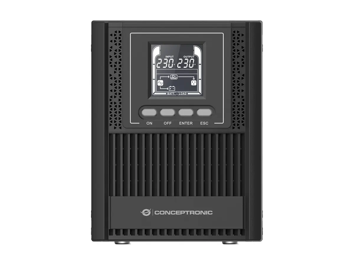 Conceptronic ZEUS52ES1K Online Tower UPS 1000VA 900W Photo 2