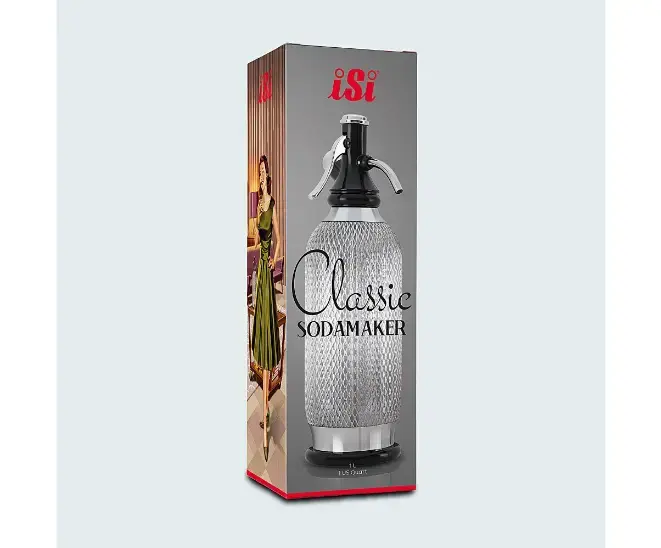 iSi 1060 gāzētā ūdens pagatavošanas ierīce Classic 1 L Photo 2