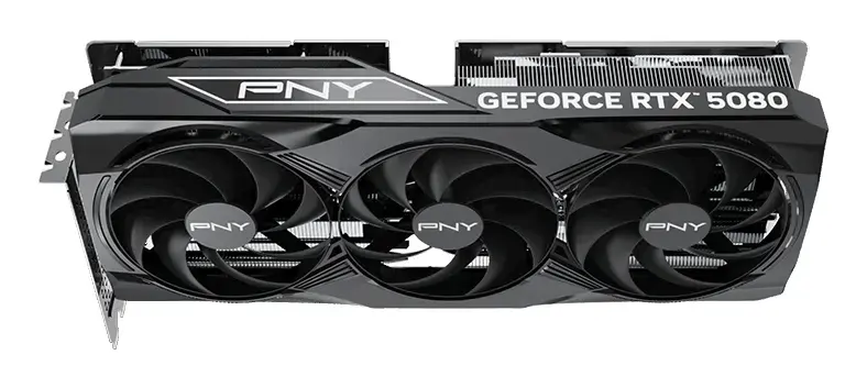 Видеокарта PNY GeForce RTX 5080 Triple Fan 16GB Photo 5