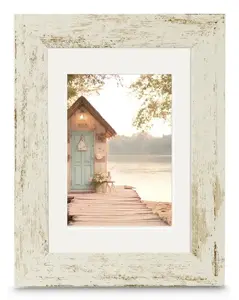 Фоторамка Hama Cottage, одинарная, цвет серо-коричневый (Taupe), 15x20 см