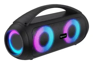 Denver BTG-618 Portable Party Stereo Speaker Black 40 W Bluetooth Wired and Wireless Splash Proof MicroSD Support