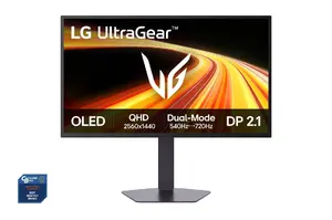 Игровой монитор LG 27GX790B-B 27 дюймов, Quad HD OLED, 2560 x 1440, время отклика 0.03 мс, черный
