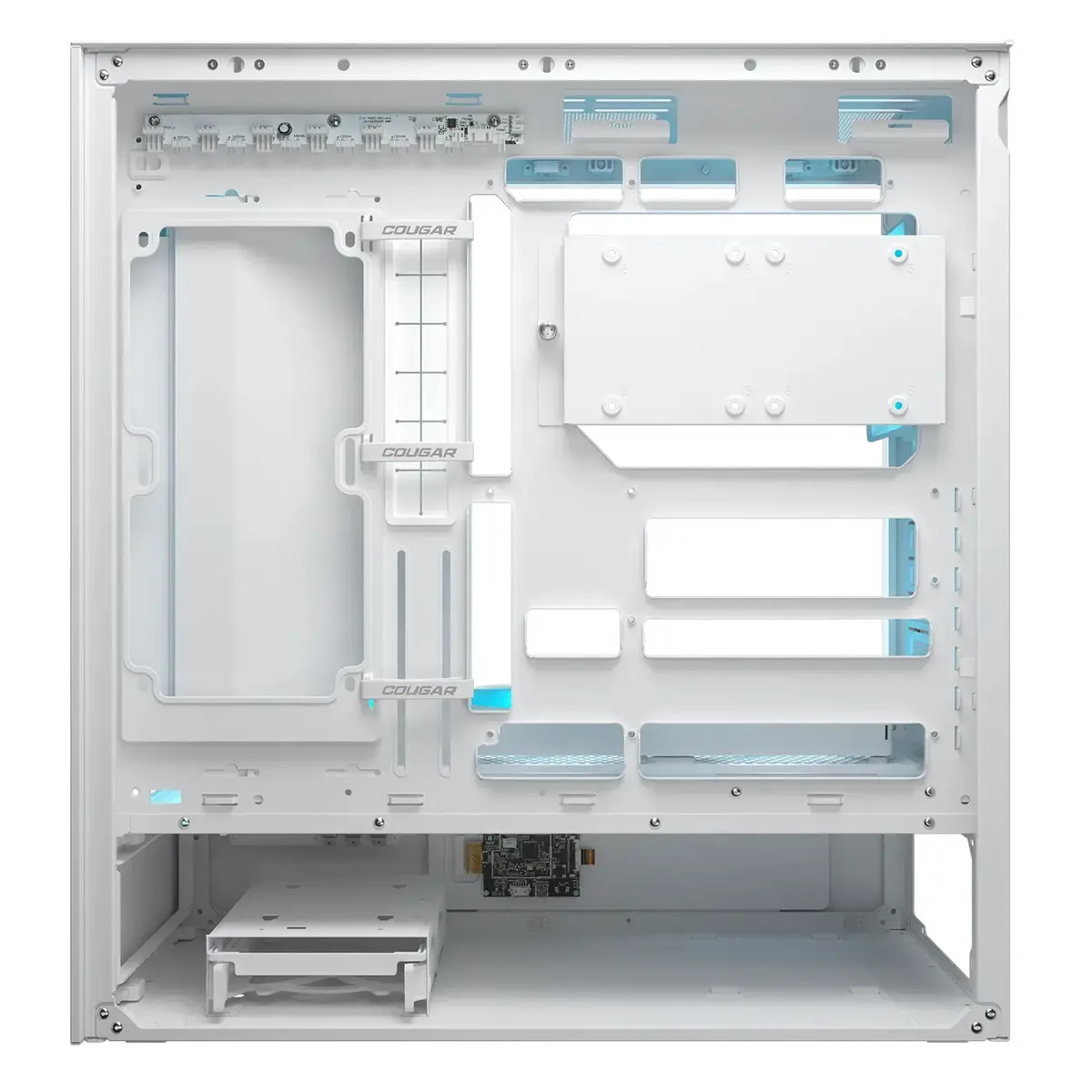 Cougar CFV235 Vision Midi Tower PC Case - White Photo 7