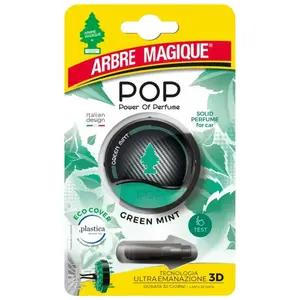 Автомобильный освежитель воздуха POP Green Mint для вентиляционной решетки