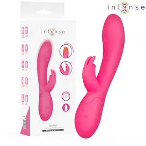 INTENSE Tammy Rabbit Stimulator with Heat, 9 Vibration Modes, Rechargeable Silicone