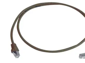 Telegärtner Cat.7 MP8 FS 600 LSZH Networking Cable, 3m, 90-degree Connector, Blue