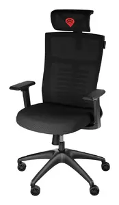 NATEC Genesis Astat 200 PC Gaming Chair with Mesh Seat, Black