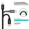 Кабель Swissten Textile USB-C на USB-C | Quick Charge 3.1 Photo 2