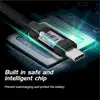 Кабель Swissten Textile USB-C на USB-C 0.2м Photo 4