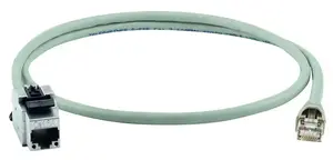 Сетевой кабель Telegärtner L00004A0128 Cat6a S/FTP, 7.5 м, серый
