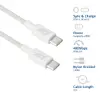 ACT USB-C to USB-C 240W Cable 2m White Photo 2