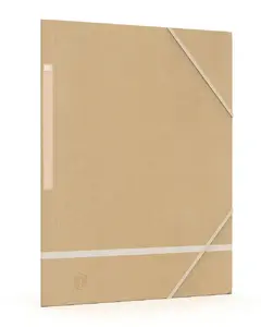 Oxford 400081545 A4 Cardboard Folder, Beige