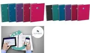 Oxford Smart Intense spirālburtnīca, A4+ formāts, Seyès rūtojums, 80 lapas, 90 g/m², elastīgs laminēts vāks, 5 gab.