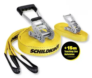 Слэклайн Schildkröt Funsports 970701, 15 м, желтый