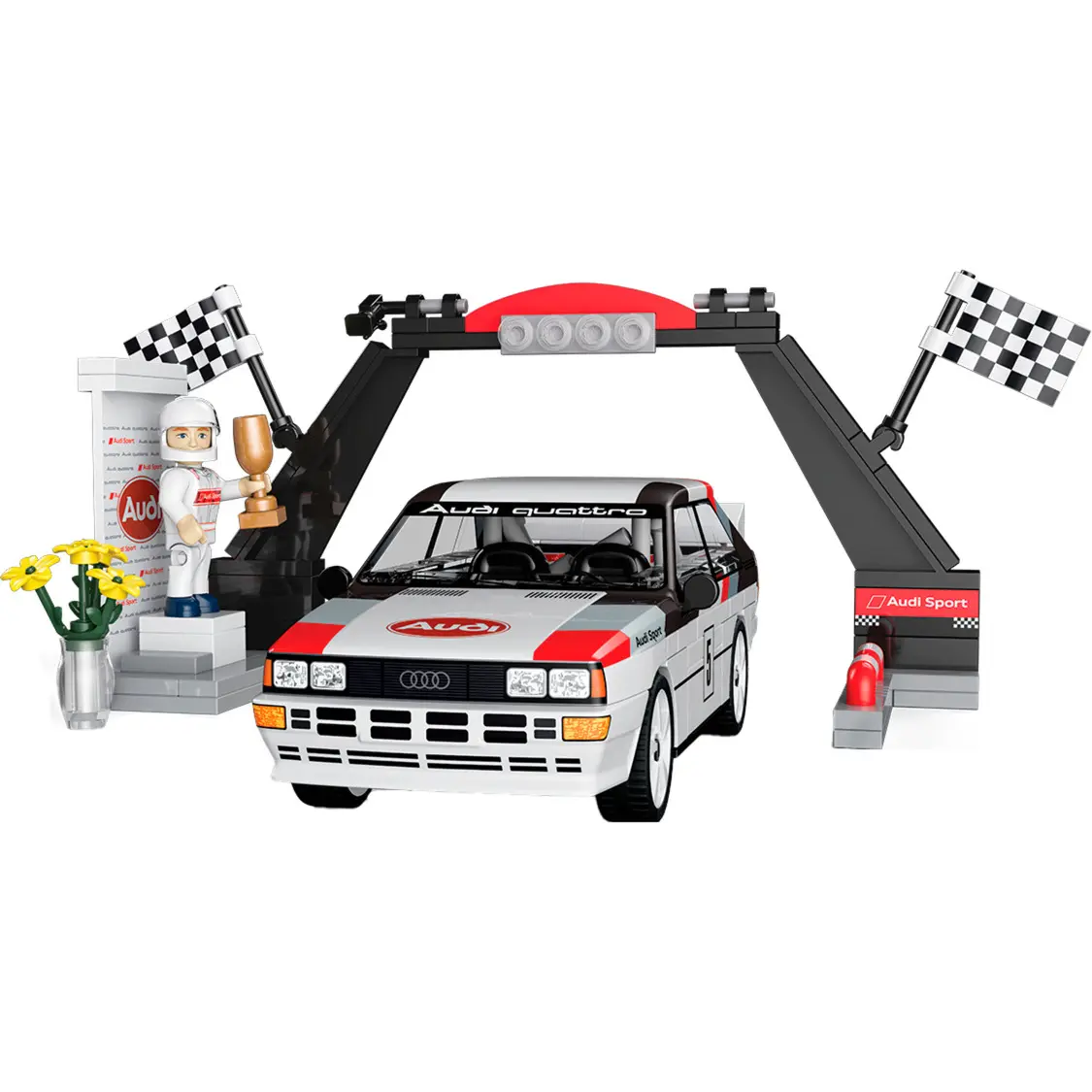 Cobi Audi Quattro Group 4 konstruktors