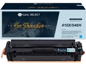 G&G GS-HCF411XU Cyan Toner Cartridge for HP and Canon Printers