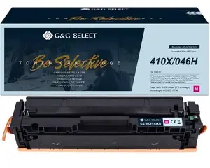 Картридж с тонером G&G GS-HCF413XU пурпурный для лазерных принтеров HP и Canon