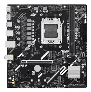 Asus PRIME B840M-R Motherboard, AMD B840 Chipset, Socket AM5, Micro ATX, DDR5 Support