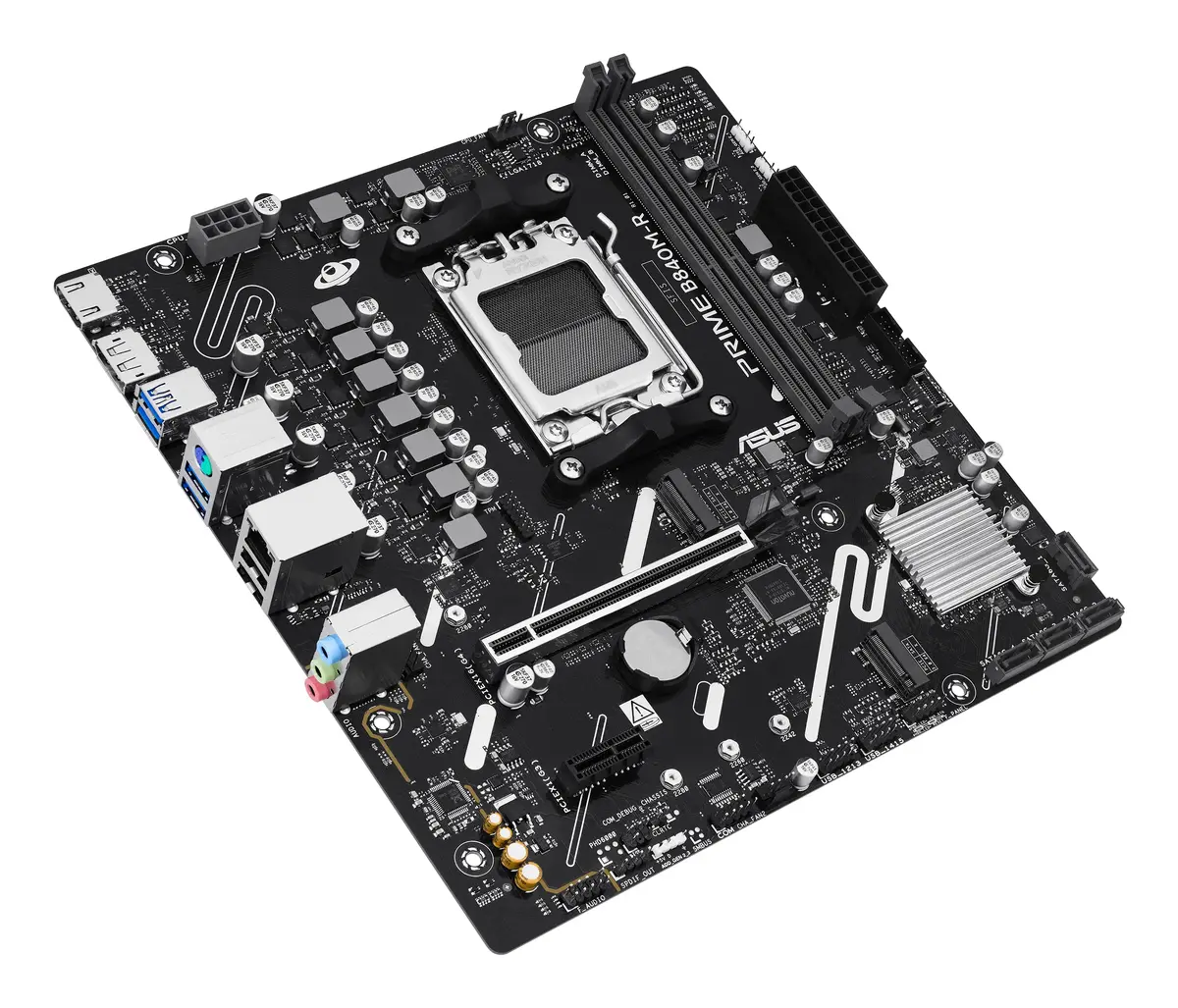 Asus PRIME B840M-R mātesplate | Socket AM5 Micro ATX Photo 4