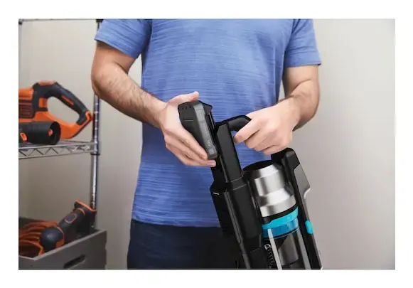 Black & Decker BSV520BRB-QW bezvadu putekļu sūcējs Photo 6