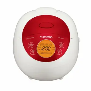 Cuckoo CR-0351F Rice Cooker, 0.54 L, 425 W, Red and White