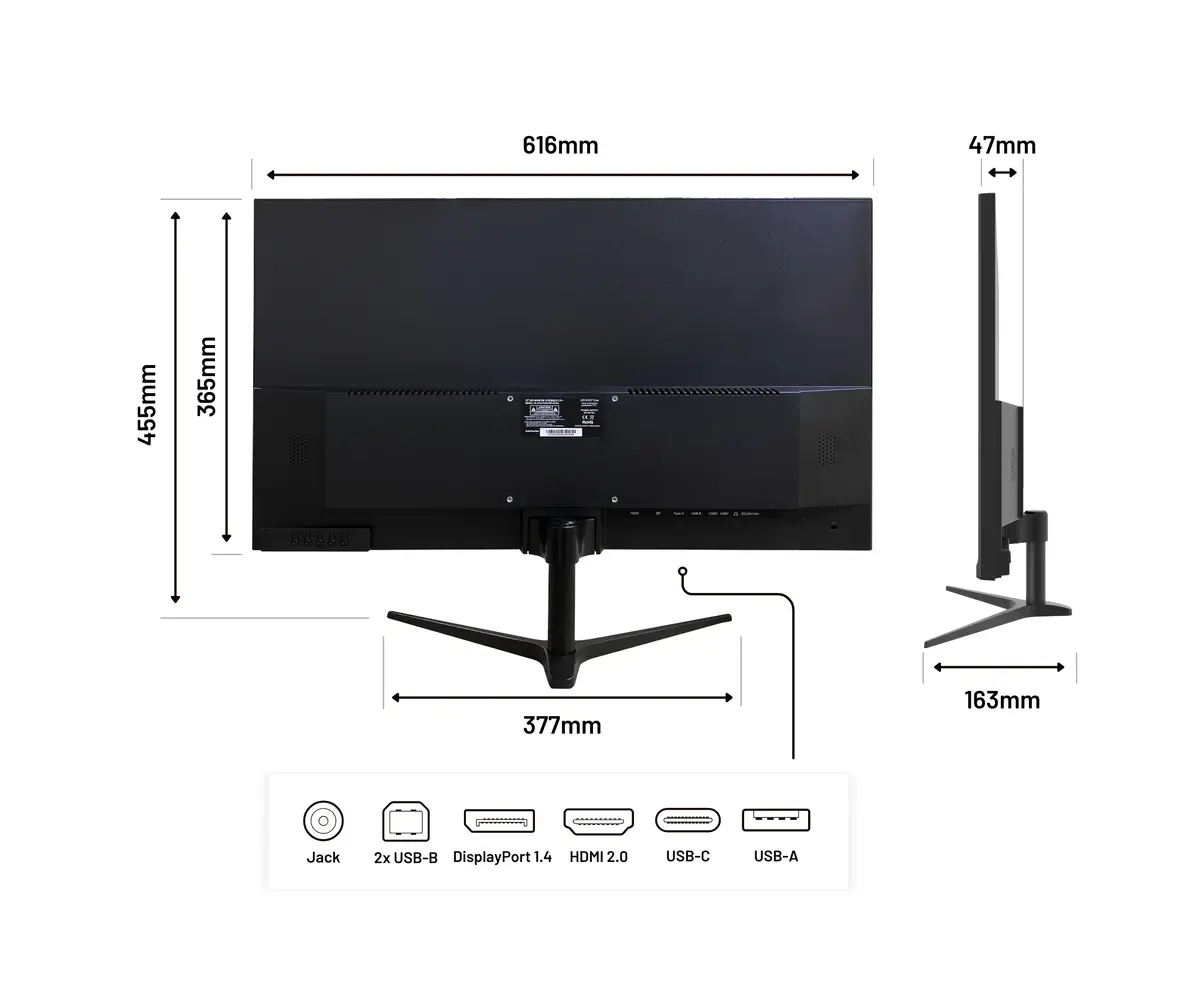 JAPANNEXT JN-IPS27WQHDR-C65W 27" WQHD IPS monitors Photo 7