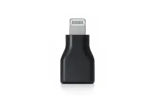 DJI CP.RN.00000515.01 USB-C uz Lightning kabeļa adapteris un savienotājs melnā krāsā