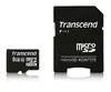 Карта памяти Transcend 8GB MicroSDHC Class 10 с адаптером Photo 2