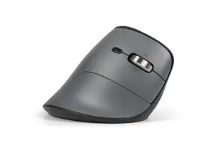 BakkerElkhuizen FastForward Pro Vertical Ergonomic Mouse, Optical, 5000 DPI, 8 Buttons, Wireless and USB-C