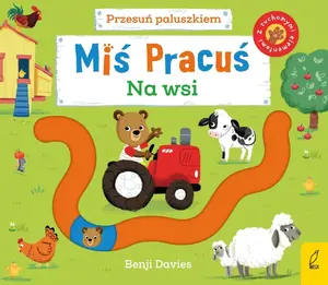 Интерактивная книга для детей Foksal Miś Pracuś Na wsi